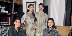 8 Potret Buka Bersama Keluarga Maia Estianty, Potluck - Anak-anak Bawa Berbagai Makanan