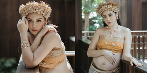 8 Potret Cantik Jessica Iskandar di Maternity Shoot Terbaru, Pancarkan Pesona Bak Putri Kerajaan