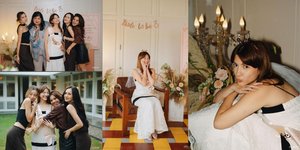 8 Potret Cassandra Lee Spill Keseruan Bridal Shower yang Digelar Intimate dan Klasik