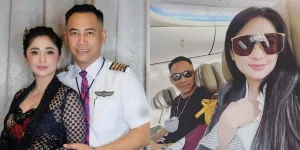 8 Potret Dewi Perssik dan Pacar Pilot Yang Jarang Sekali Umbar Kemesraan, Sudah Pikirkan Hari Baik - Siap Menikah Dalam Waktu Dekat?