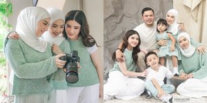 8 Potret di Balik Layar Photoshoot Irish Bella Bareng Empat Anak, Jadi Ibu Sambung Rasa Kakak Tertua