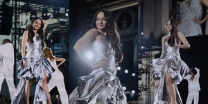 8 Potret Enzy Storia di Catwalk Paris Fashion Week, Banjir Pujian dari Netizen dan Rekan Artis 