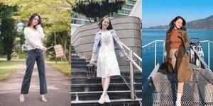 8 Potret Esta Pramanita yang Cantik dan Fashionable - Outfitnya Bisa Jadi Inspirasi