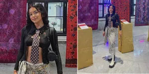 8 Potret Eva Celia Saat Padukan Kain Batik dengan Konsep Modern, Sukses Jadi Sorotan Netizen