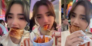 8 Potret Fuji Kulineran Street Food di Korea - Netizen: Tanggung Jawab Bikin Laper!