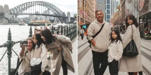8 Potret Gading Marten dan Gisella Anastasia Kompak Dampingi Gempi Liburan ke Australia