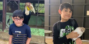 8 Potret Gantengnya Arsen, Anak Risty Tagor dan Rifky Balweel yang Bisa Jadi Idola Masa Depan