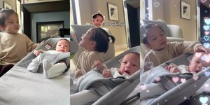 8 Potret Issa Anak Nikita Willy Momong Baby Nael Idris, Interaksi Kakak Beradik Bikin Gemas - Malah Salfok ke Upil Dudung