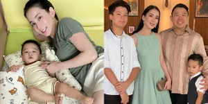 8 Potret Jill Gladys Momong Sang Anak, Selalu Cantik Bak Aktris Korea - Punya Dua Putra Ganteng Curi Perhatian