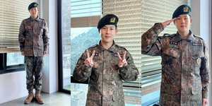 8 Potret Jooheon Monsta X Selesai Wajib Militer, Langsung 'Diculik' Kru Reality Show - Tulis Pesan Hangat untuk Fans