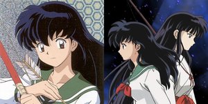 8 Potret Kagome Reinkarnasi Kikyo di Anime 'INUYASHA', Kisah Asmara Beda Universe yang Bikin Baper