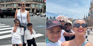 8 Potret Kimmy Jayanti Ajak Anak-Anaknya Liburan ke Jepang, Kunjungi Tokyo Disneyland