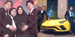 8 Potret Lesti Kejora di Ulang Tahun Atta Halilintar, Bumil Kece Pakai Setelah Jas - Pamer Baby Bump yang Makin Besar
