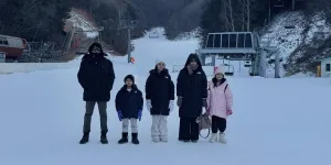 8 Potret Liburan Desta dan Natasha Rizky Bareng Bersama Anak di Korea Selatan, Tetep Kompak