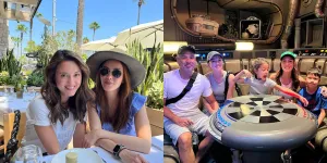  8 Potret Liburan Manis Cathy Sharon dan Julie Estelle di Amerika, Kecantikan Kakak Beradik Ini Jadi Sorotan