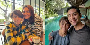 8 Potret Lionel Anak Darius Dan Donna Agnesia yang Makin Ganteng Berparas Bule  - Bakal Sekolah di Prancis