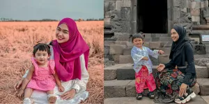 8 Potret Manisnya Kebersamaan Ria Ricis dan Moana, Tetap Ajarkan Sang Anak Mandiri Sejak Dini Meski Tuai Cibiran