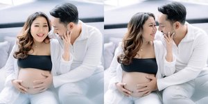 8 Potret Maternity Kiky Saputri dan Khairi Tunggu Kelahiran Baby 'K', Tunjukkan Baby Bump Bahagia Maksimal