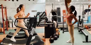 8 Potret Nikita Willy Pamer Perut Sixpack dan Lengan Berotot 5 Bulan Pasca Melahirkan, Berat Badan Kembali Seperti Saat Belum Punya Anak