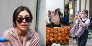 8 Potret Nisya Ahmad Melayat ke Rumah Jeje Govinda, Ungkap Syahnaz Sadiqah Tak Bisa Ikut Langsung Pulang ke Jakarta