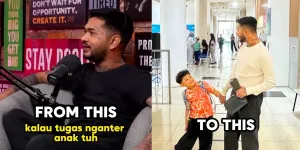 8 Potret Onadio Leonardo yang Akhirnya Antar Anak Sekolah, Pamer ke Habib Jafar - Banjir Pujian Netizen!