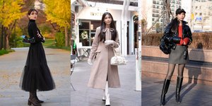 8 Potret OOTD Sabrina Chairunnisa Saat Liburan ke Korea Selatan, Jalanan Seoul Seolah jadi Runway - Tetap Menawan Meski Tanpa Riasan