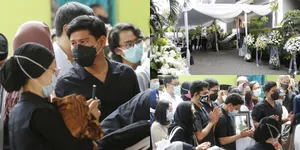 8 Potret Pemakaman Ayahanda Nino RAN, Keluarga dan Kerabat Merasa Kehilangan