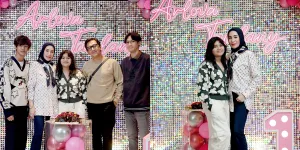 8 Potret Perayaan Ultah Arlova Anak Bungsu Andre Taulany, Penampilan Erin Taulany Justru Bikin Salfok 