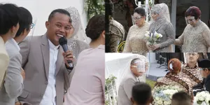 8 Potret Pernikahan Sule dan Nathalie Holscher, Digelar Ala Garden Party - Penampilan Pengantin Wanita Jadi Sorotan