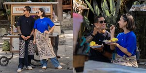 8 Potret Photoshoot Unik Jennifer & Irfan Bachdim, Mesra-Mesraan Sambil Makan di Pinggir Jalan