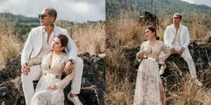 8 Potret Prewedding Terbaru Miller Khan dan Sang Kekasih, Butuh Perjuangan Buat Sampai ke Lokasi