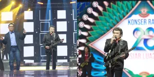 8 Potret Rhoma Irama Tampil Beda Nyanyi Lagu 'Butter' Milik BTS di Malam Puncak HUT Indosiar yang Ke-28
