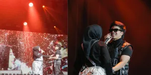 8 Potret Romantis Aurel Hermansyah dan Atta Halilintar Saat Tampil di Pestapora 2023