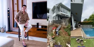 8 Potret Rumah Mewah Verrell Bramasta yang Hampir Jadi, Total Ada 4 Lantai - Dilengkapi Gym hingga Mini Bar Bak Mall