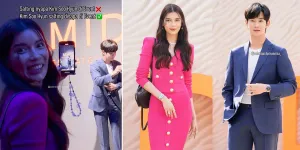 8 Potret Sabrina Chairunnisa Satu Event Bareng Kim Soo Hyun di Korea, Disapa Balik - Dapat Tanda Cinta