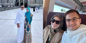 8 Potret Sahrul Gunawan Umrah Bareng Istri dan Ibu Mertua, Harmonis Banget