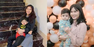 8 Potret Salshadilla Putri Iis Dahlia yang Disebut Makin Keibuan Saat Momong Baby Syaki Anak Rizki DA, Rayakan Ultah Hingga Main Perosotan