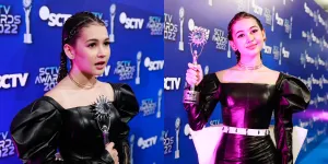 8 Potret Sandrinna Michelle Bintang 'CINTA SETELAH CINTA' Saat Hadiri SCTV Awards 2022, Berhasil Sabet Penghargaan Aktris Paling Ngetop