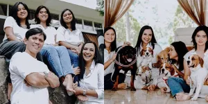 8 Potret Shahnaz Haque Bersama Tiga Putri Cantiknya yang Jarang Tersorot, Good Looking Semua - Ibu dan Anak Seperti Kakak Beradik