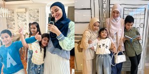 8 Potret Shireen Sungkar yang bak Jadi Kakak Tertua Bagi Anak-Anaknya, Langsing dan Awet Muda