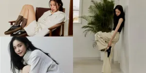 8 Potret Son Naeun Menampilkan Koleksi Baru dari Brand Sportswear asal Korea