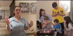 8 Potret Stefan William Rayakan Ultah Bareng Celine Evangelista, Peluk dan Suapi Sang Istri