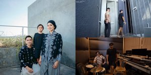 8 Potret Studio Ayudia Bing Slamet dan Ditto Percussion yang Kini Tinggal di Bali, Tampak Minimalis - Ada Balkon dengan Pemandangan Indah