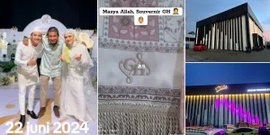 8 Potret Suvenir dan Gedung Pernikahan Happy Asmara - Gilga Sahid yang Ternyata Milik Sendiri