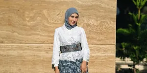 8 Potret Syahnaz Sadiqah Ikut Kegiatan Bareng Ibu-Ibu PKK Kabupaten Bandung Barat, Kompak Banget