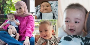 8 Potret Terbaru Baby Adzam, Anak Sule dan Nathalie Holscher Makin Ganteng Banget - Wajahnya Mirip Sang Mama