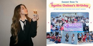 8 Potret Ulang Tahun Agatha Chelsea yang Ke-23, Dirayakan Bareng Anak-Anak Panti Asuhan