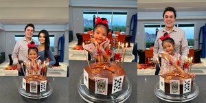 8 Potret Ulang Tahun ke-6 Amaira Anak Farah Quinn, Dirayakan dengan Sederhana - Bikin Kue Sendiri