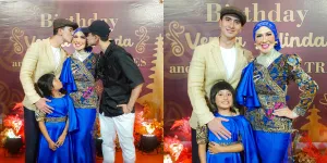 8 Potret Ulang Tahun Venna Melinda ke-52, Verrell Bramasta & Athalla Naufal Beri Kado Spesial 