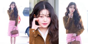 8 Potret Wonyoung IVE di Bandara, Cantik Bak Barbie Hidup - Visual Tanpa Cela Bikin Terpana